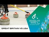 Great Britain v USA | Round robin | Wheelchair curling| Sochi 2014 Paralympic Winter Games