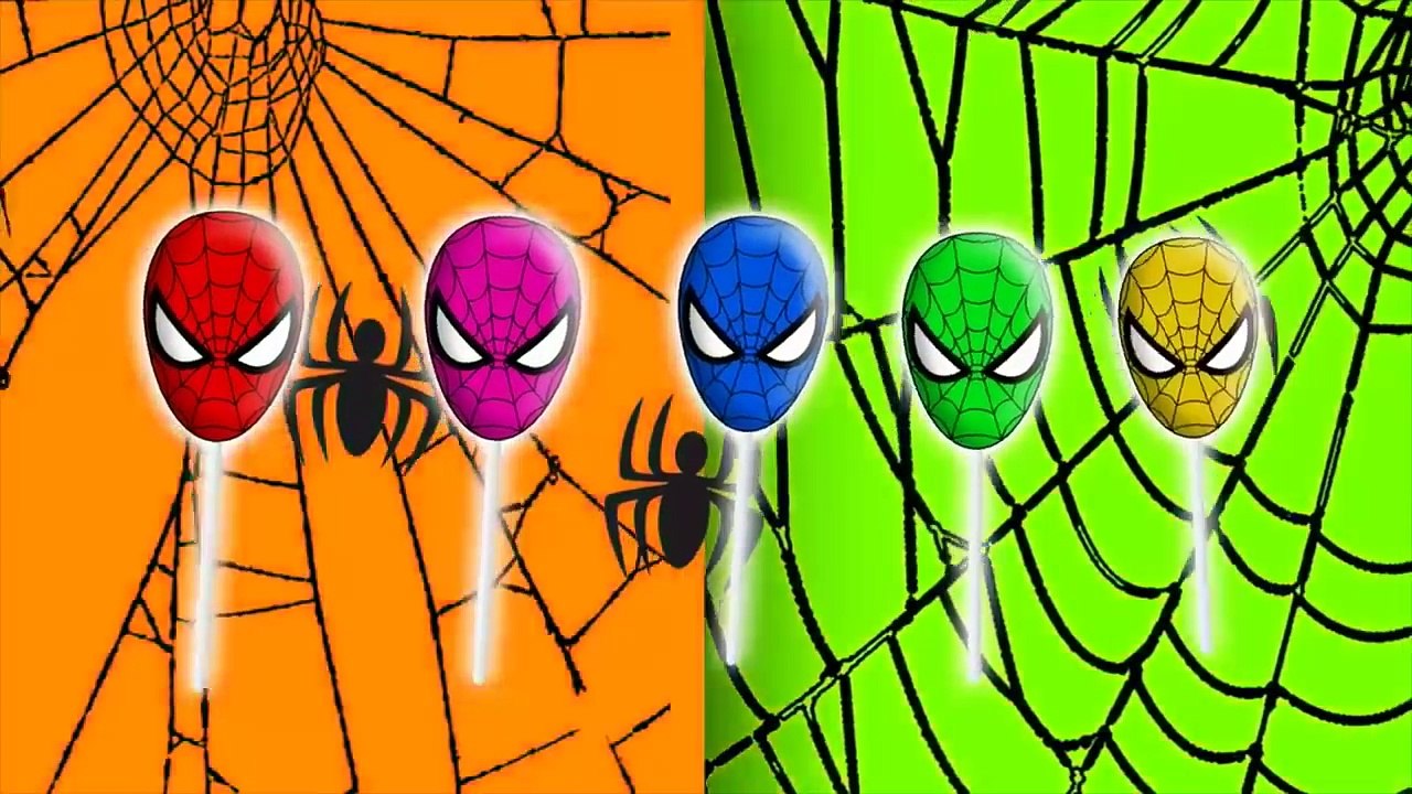 SuperHeroes Ice Cream Spiderman Hulk Frozen Elsa Venom Joker Scream Face Finger Family Rhy