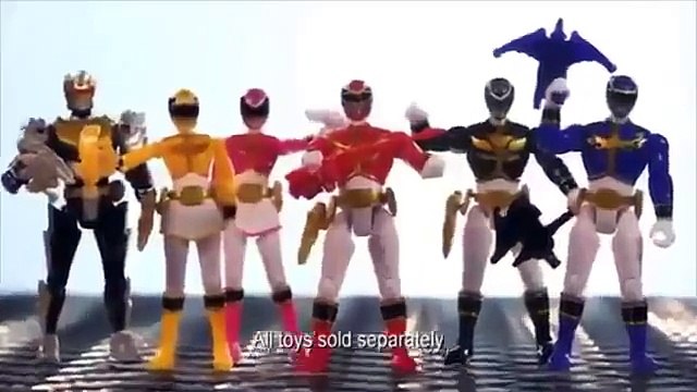 Los juguetes Comerciales Bandai Power Rangers Megaforce Figuras y Vehículos-Z