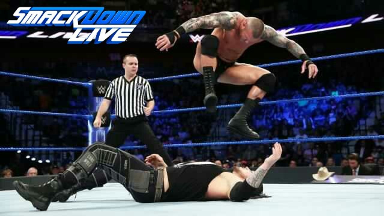Randy Orton Vs Baron Corbin Full Match - WWE Smackdown 21 March 2017 HD