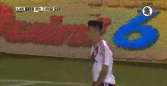 Gonzalo Martinez Free Kick Goal HD - Lanús 1-2 River Plate 22.03.2017