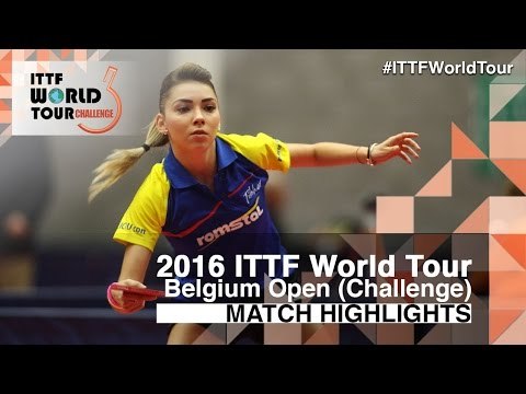 2016 Belgium Open Highlights: Bernadette Szocs vs Georgina Pota (1/2)