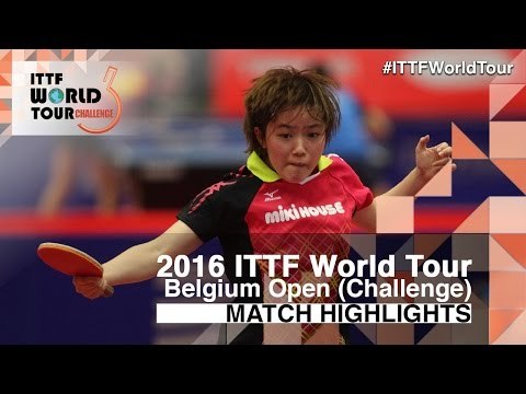 2016 Belgium Open Highlights: Bernadette Szocs vs Saki Shibata (R32)