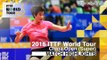 2016 China Open Highlights: Ding Ning vs Chen Meng (1/2)