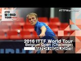 2016 Belgium Open Highlights: Harald Andersson vs Sathiyan Gnanasekaran (1/2)