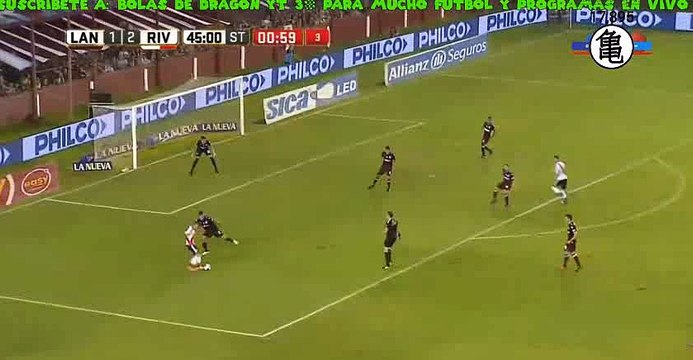 Carlos Auzqui Goal HD - Lanús 1-3 River Plate 22.03.2017
