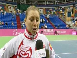 Fed Cup Interview: Vera Zvonareva