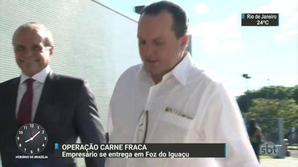 Foragido da Operação Carne Fraca se entrega à polícia em Foz do Iguaçu