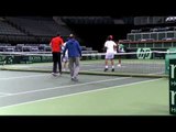Official Davis Cup by BNP Paribas - Argentina practice