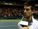 Official Davis Cup Interview: Novak Djokovic (SRB)