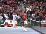 Official Davis Cup Highlights: John Isner (USA) v Novak Djokovic (SRB)