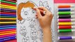 How To Draw For Kids, Coloring Pages Dora and Friends, Painting Flowers