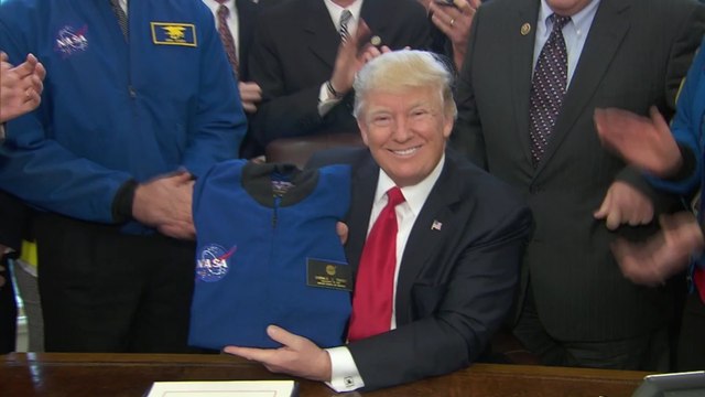 Trump signs NASA funding bill