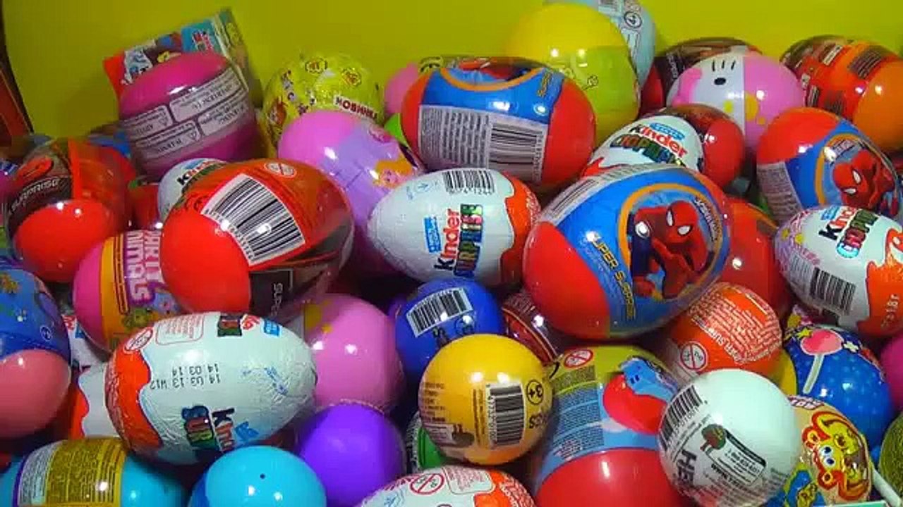250 Surprise Eggs Disney キンダーサプライズ Kinder bất ngờ 킨더 서프라이즈 Kinder sürpriz مفاجأة كيندر