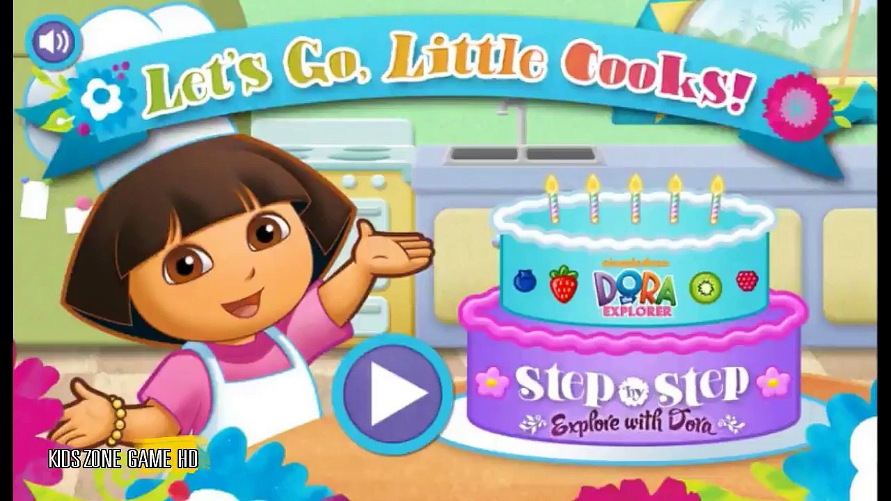 Dora The Explorer Cooking Games Nick Jr| Dora Little Cooks | Dora Lets go Little Cooks!