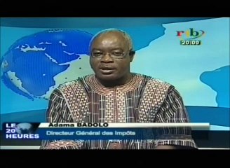Le Directeur Général des impôts Adama BADOLO invite sur le plateau de 20h pour apporter des éclaircissements sur la grève en cours
