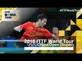 2016 ITTF SheSaysChina Open - Xu Xin and Ma Long lobbing against Fan Zhendong, Fang Bo