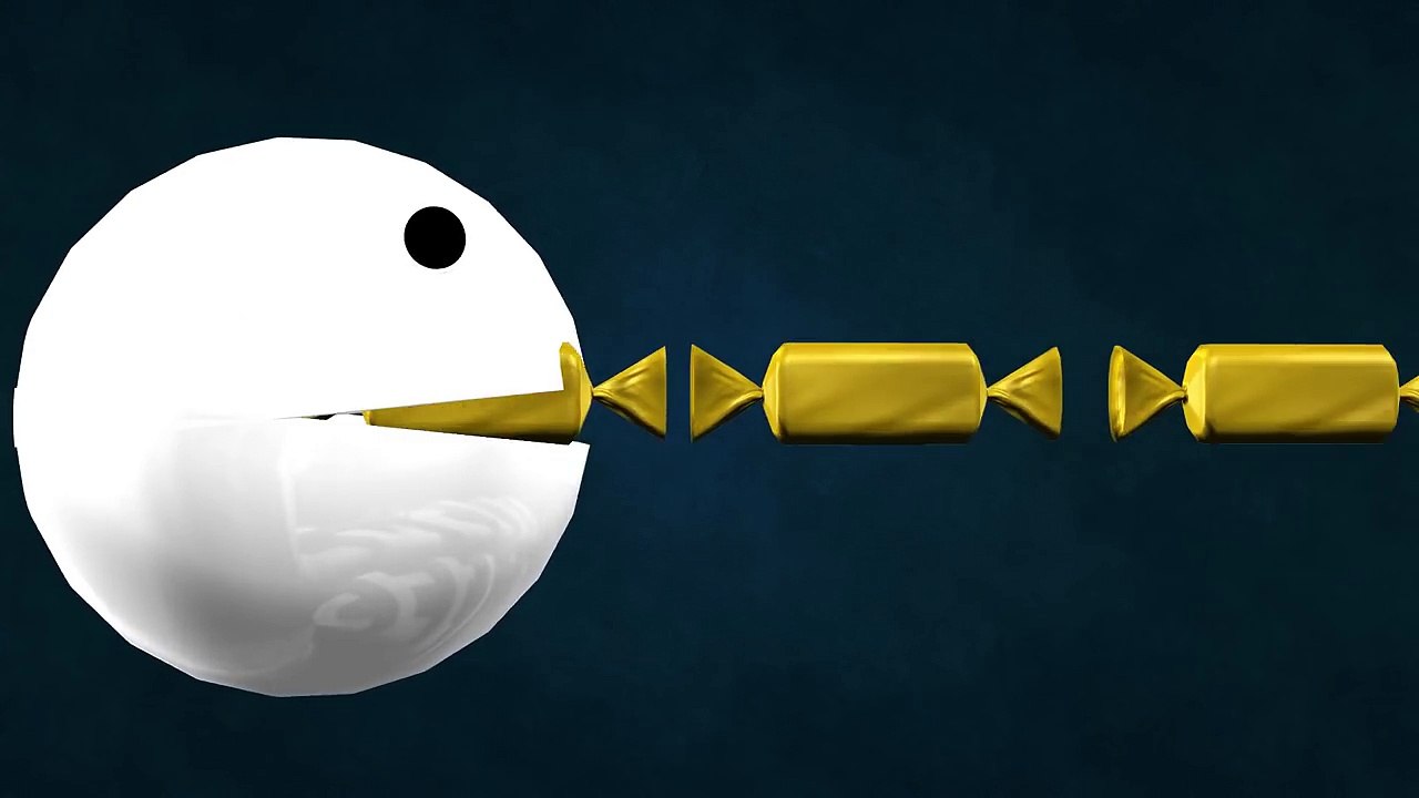 Pacman Colors Chocolate for Kids Baby Toddlers | Teach Colours With Funny Pacman Cartoons