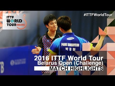 2016 Belarus Open Highlights: Cho Seungmin vs Park Ganghyeon (U21-Final)