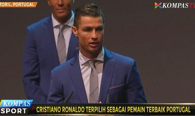 Cristiano Ronaldo Jadi Pemain Terbaik Portugal