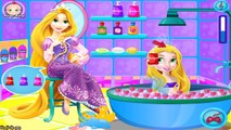 Disney Baby Princess Rapunzel Bath - Tangled Newborn Baby Games