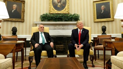 Trump to Iraqi Prime Minister: 'We never, ever should have left'
