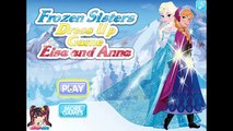 Elsa And Anna DIY Sunglasses - Frozen Sisters Dress Up Game - DIY Game For Girls