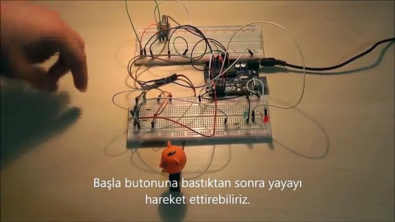 Yaya Geçidi - Arduino - Öğrenci Projesi - Proje Tanıtım Videosu - Mblock