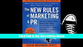 Download [PDF]  The New Rules of Marketing   PR: How to Use Social Media, Online Video, Mobile