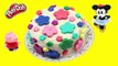 Peppa Pig Play Doh Birthday Cake Dough Happy B-Day Muddy Puddles Toys Pastel de Cumpleaños