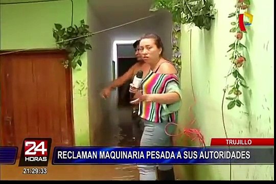 Trujillo: numerosas viviendas inhabitables por inundaciones