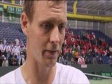 Switzerland v Czech Republic - Tomas Berdych Interview Davis Cup