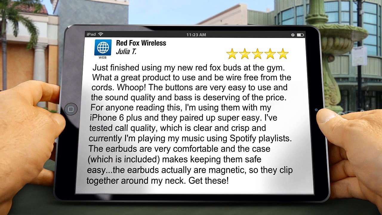 NEW REVIEW: EVO4 Premium Bluetooth Earbuds For The Gym  |  RedFoxWireless.com