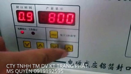 Máy seal màng nhôm bằng tay giá rẻ TPACK