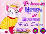 На Детка ребенок Барби Лучший Лучший для игра Игры девушки волосы котенок мало играть Принцесса салон Кому Это |