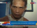 NTG: Hinihinalang holdaper, arestado sa Maynila