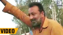 Sanjay Dutt MEETS Fans On Bhoomi Sets