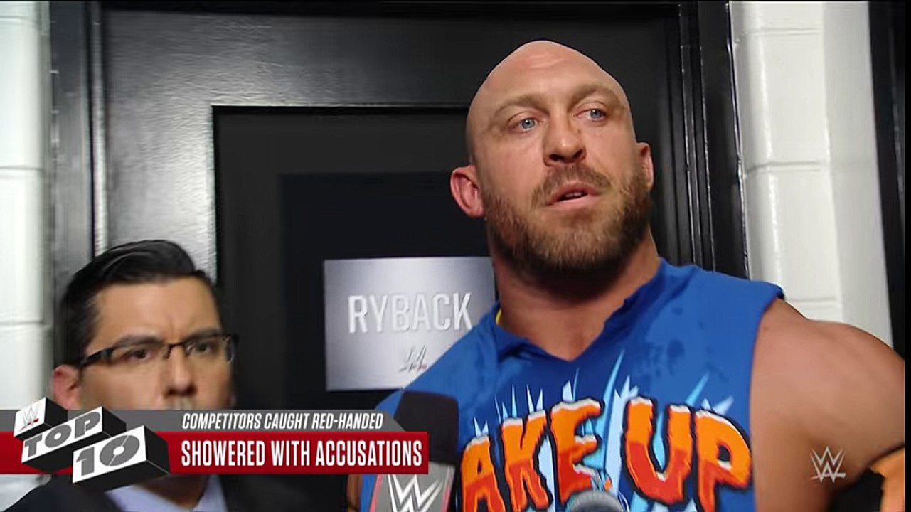 Competitors Caught Red-Handed- WWE Top 10