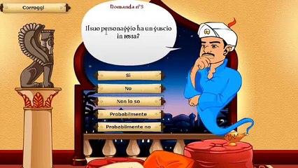 AKINATOR ITA - Problema Tecnico