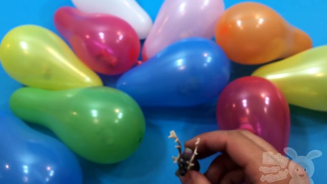 Learn Colours with Balloons Pop Drop Party! Opening Surprise Toys Balloons! Lesson 11