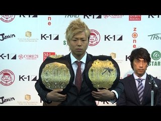15.5.12 K-1 WORLD GP 2015 -55kg級王者・武尊会見／K-1 WORLD GP 2015 Press Conference