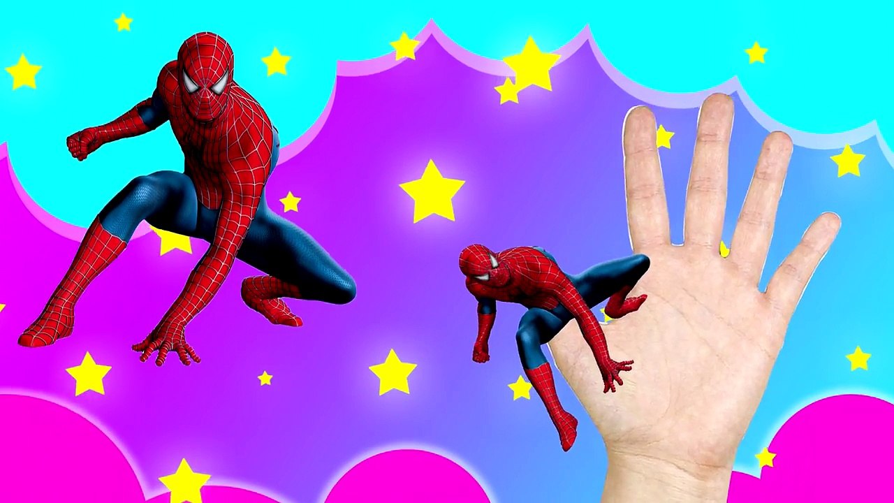 Finger Family Lollipop Hulk Frozen Elsa SuperHero Spiderman Nursery Rhymes lyrics song for