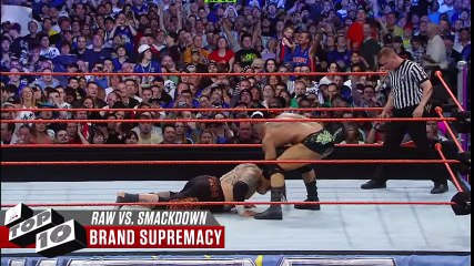 Raw vs. SmackDown- WWE Top 10, Nov. 19, 2016