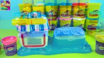 Play Doh Double Desserts Playset Playdough Cupcakes toys Review Kids Games - HD