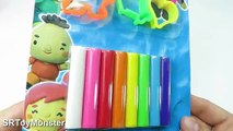 Playdough shapes Learn colors fun and creative for kids