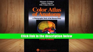 PDF [Download]  Color Atlas of Anatomy: A Photographic Study of the Human Body  For Online