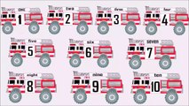 Learning To Count Collection Vol. 1 - Counting to 10 Monster Trucks, Fire Engines, Garbage