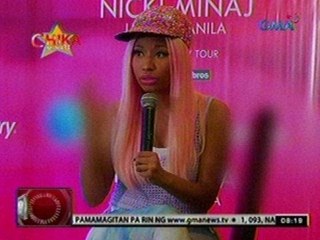 24oras: Concert ni Nicki Minaj sa   Pilipinas, dinagsa ng fans at   celebrities