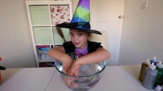 Halloween Glitter Slime Magic Potion and Surprise eggs--ul8nc