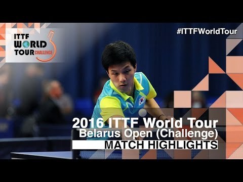 2016 Belarus Open Highlights: An Jaehyun vs Maxim Shmyrev (Qual)
